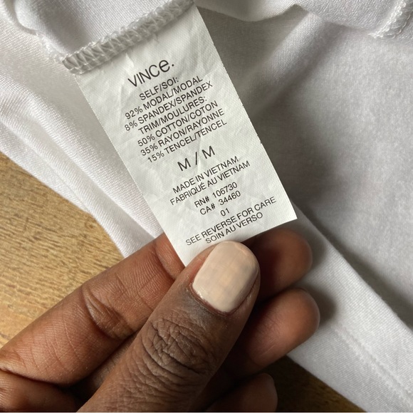 Vince Scoop Neck Tank Top M - Picture 8 of 8